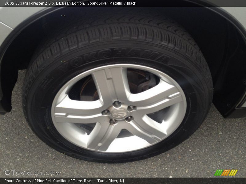 Spark Silver Metallic / Black 2009 Subaru Forester 2.5 X L.L.Bean Edition