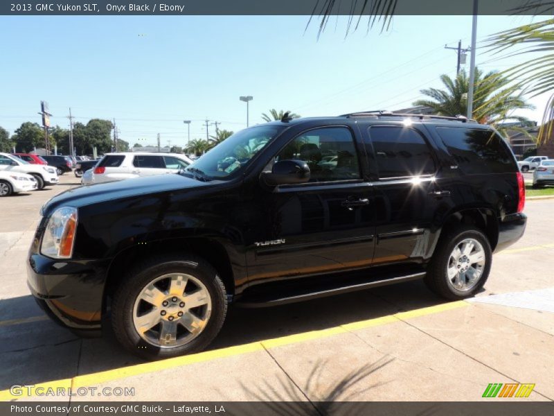 Onyx Black / Ebony 2013 GMC Yukon SLT