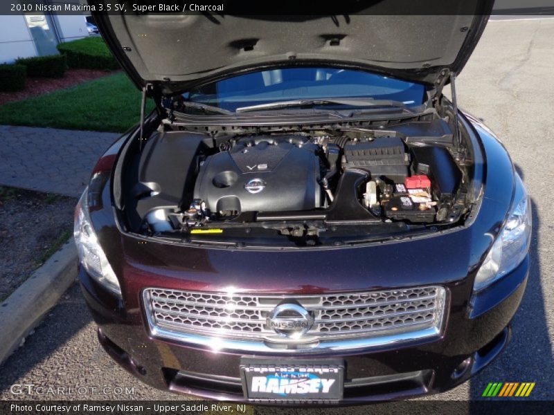 Super Black / Charcoal 2010 Nissan Maxima 3.5 SV
