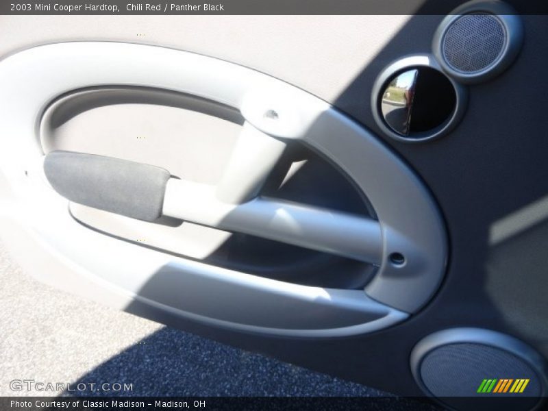 Chili Red / Panther Black 2003 Mini Cooper Hardtop