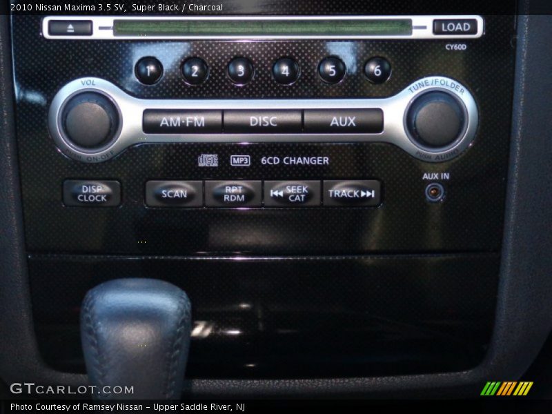 Super Black / Charcoal 2010 Nissan Maxima 3.5 SV