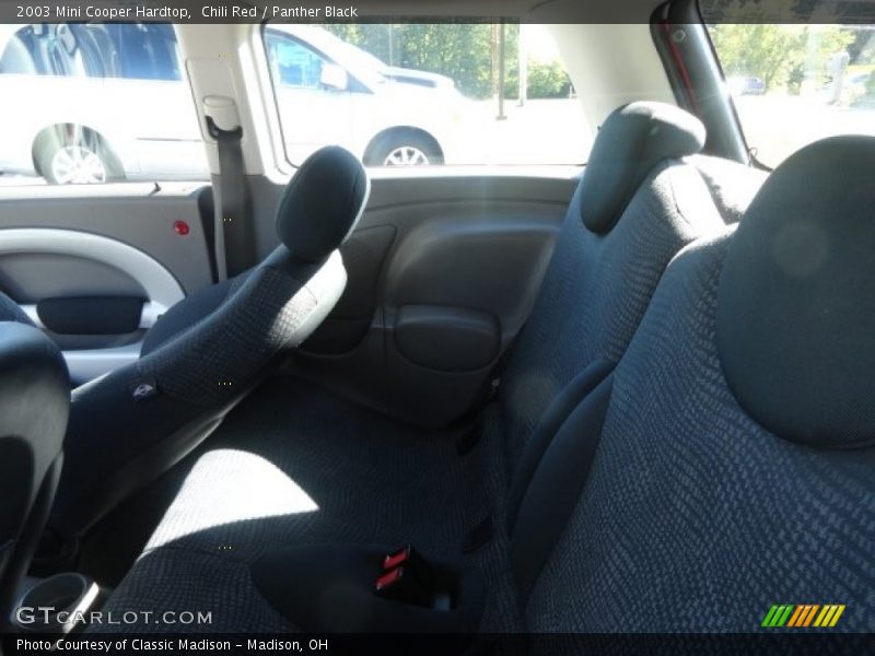 Chili Red / Panther Black 2003 Mini Cooper Hardtop
