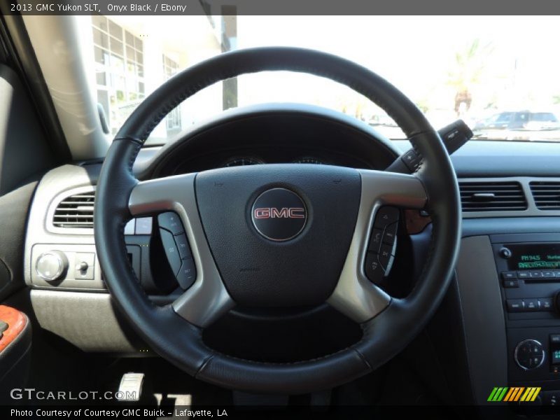 Onyx Black / Ebony 2013 GMC Yukon SLT