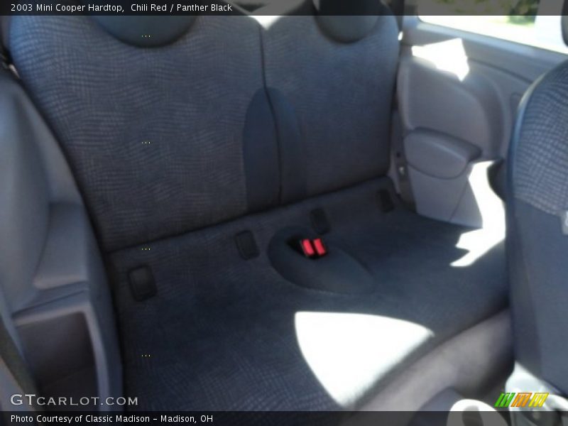 Chili Red / Panther Black 2003 Mini Cooper Hardtop