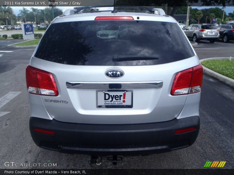 Bright Silver / Gray 2011 Kia Sorento LX V6