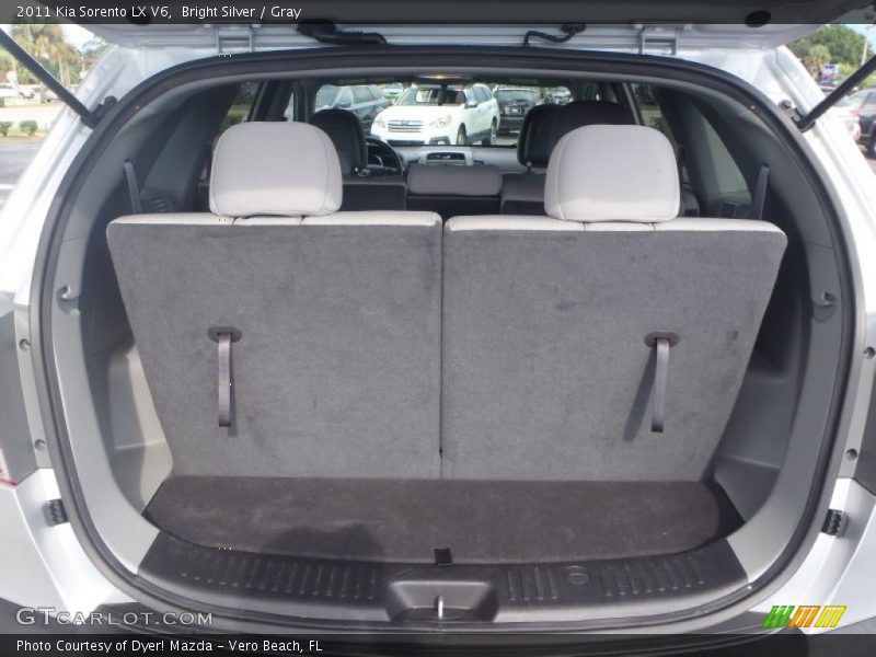 Bright Silver / Gray 2011 Kia Sorento LX V6