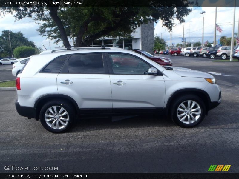 Bright Silver / Gray 2011 Kia Sorento LX V6