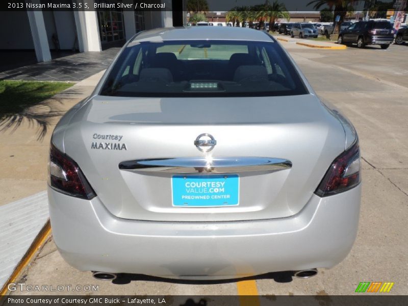 Brilliant Silver / Charcoal 2013 Nissan Maxima 3.5 S