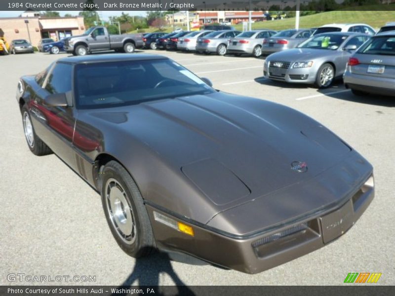 Front 3/4 View of 1984 Corvette Coupe