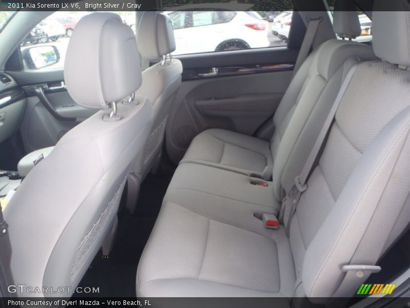 Bright Silver / Gray 2011 Kia Sorento LX V6