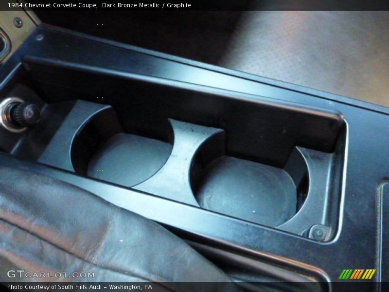 Dark Bronze Metallic / Graphite 1984 Chevrolet Corvette Coupe
