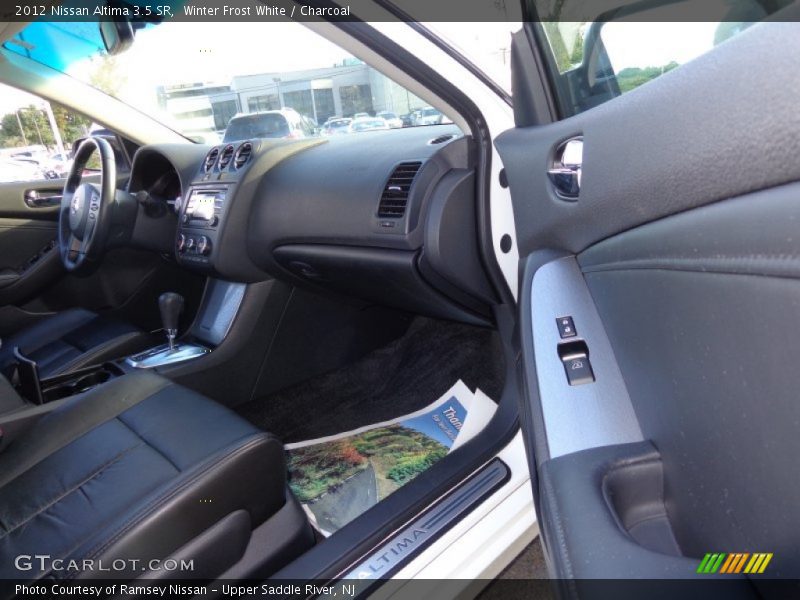 Winter Frost White / Charcoal 2012 Nissan Altima 3.5 SR