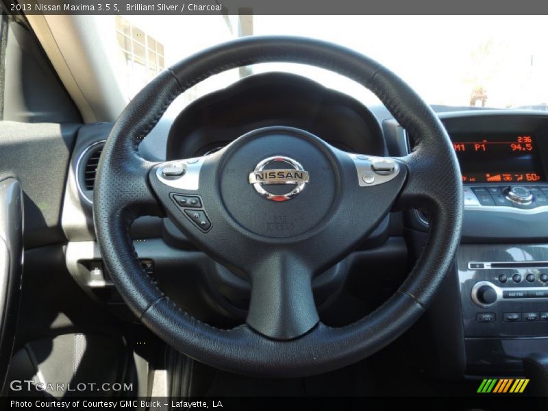 Brilliant Silver / Charcoal 2013 Nissan Maxima 3.5 S