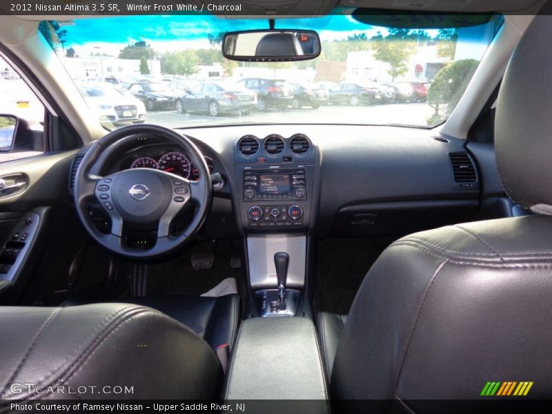 Winter Frost White / Charcoal 2012 Nissan Altima 3.5 SR
