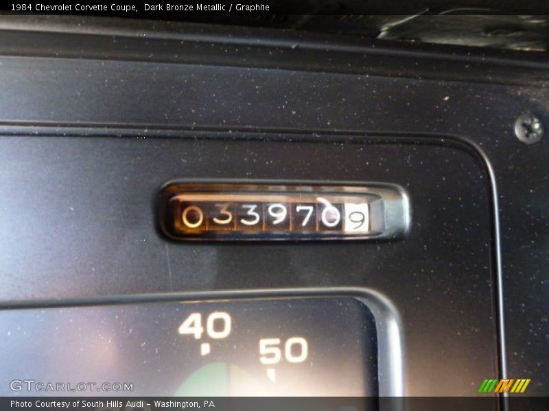 Dark Bronze Metallic / Graphite 1984 Chevrolet Corvette Coupe