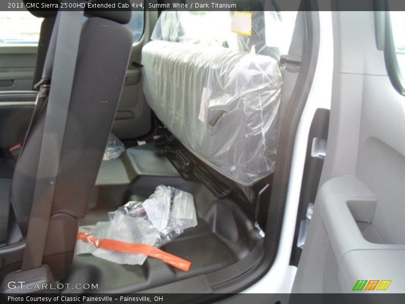 Summit White / Dark Titanium 2013 GMC Sierra 2500HD Extended Cab 4x4