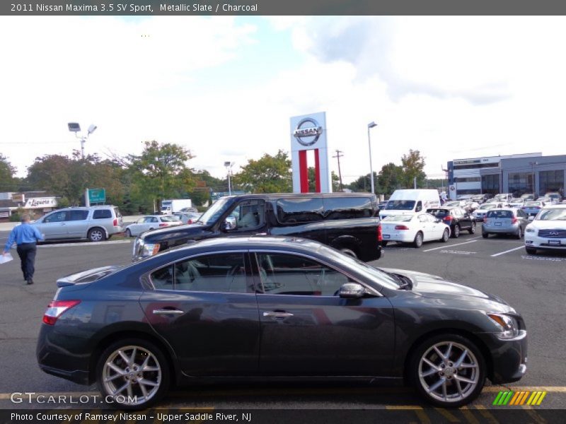 Metallic Slate / Charcoal 2011 Nissan Maxima 3.5 SV Sport