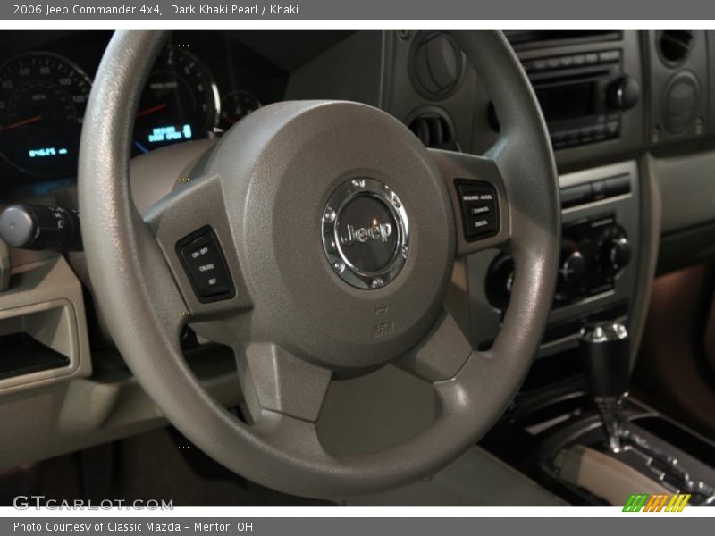 Dark Khaki Pearl / Khaki 2006 Jeep Commander 4x4
