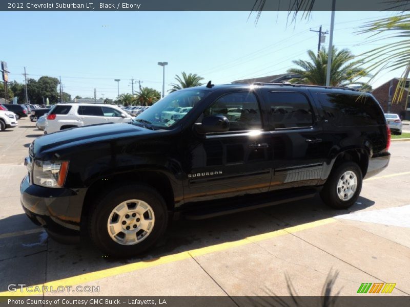 Black / Ebony 2012 Chevrolet Suburban LT