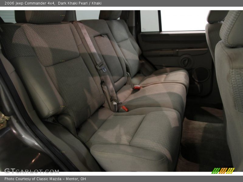 Dark Khaki Pearl / Khaki 2006 Jeep Commander 4x4