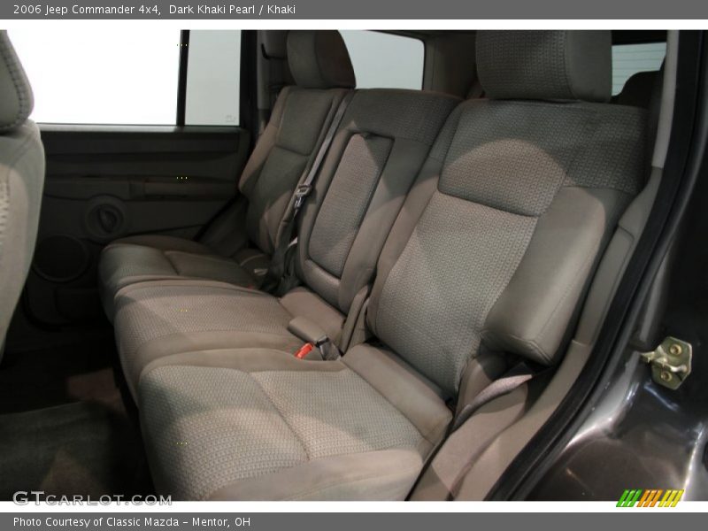 Dark Khaki Pearl / Khaki 2006 Jeep Commander 4x4