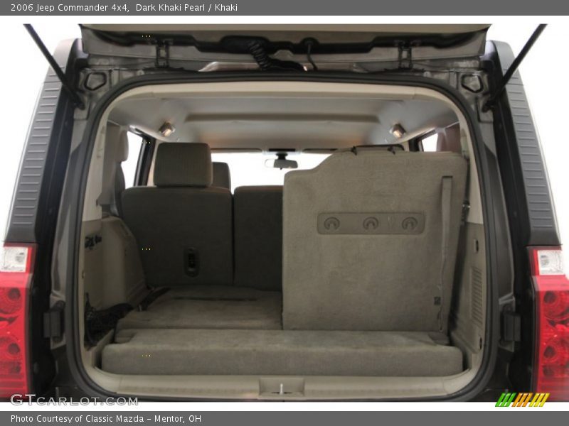 Dark Khaki Pearl / Khaki 2006 Jeep Commander 4x4