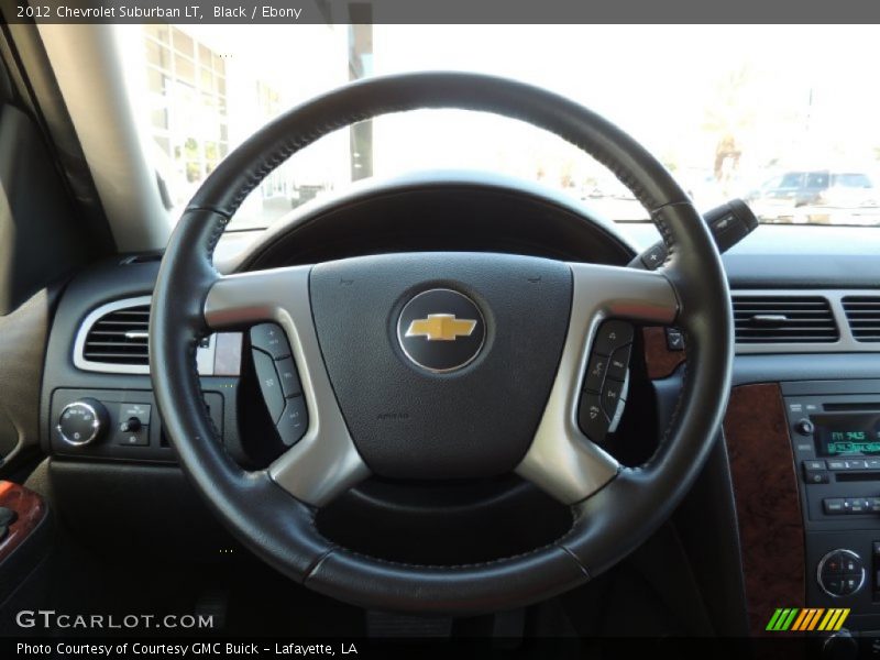 Black / Ebony 2012 Chevrolet Suburban LT