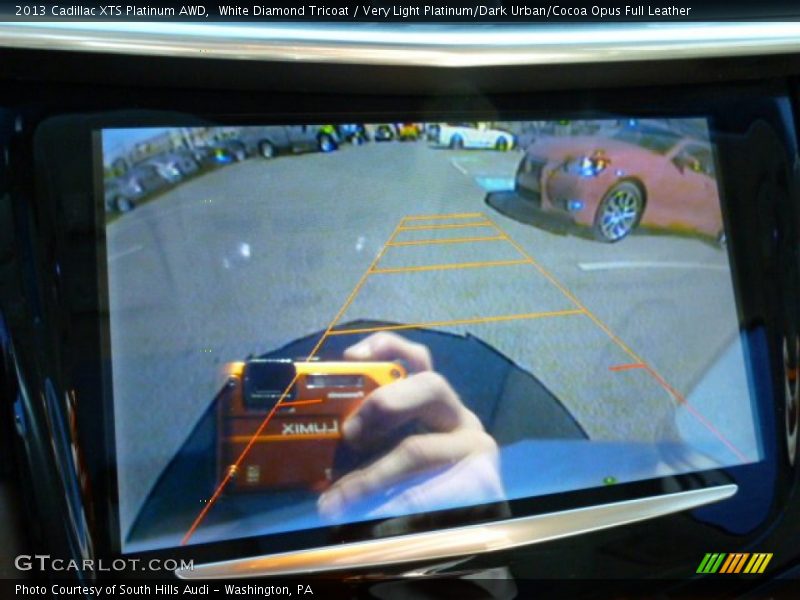 White Diamond Tricoat / Very Light Platinum/Dark Urban/Cocoa Opus Full Leather 2013 Cadillac XTS Platinum AWD