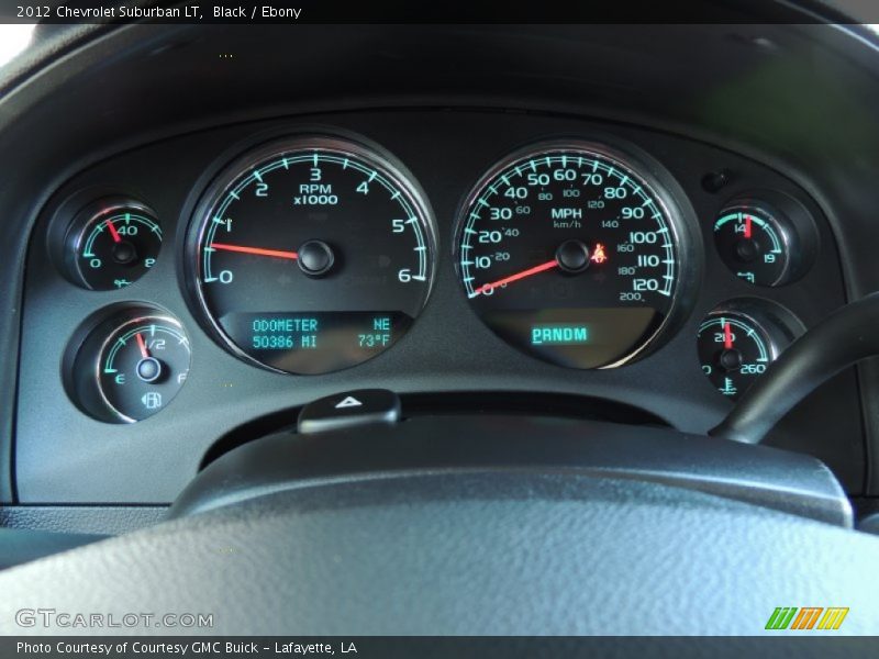 Black / Ebony 2012 Chevrolet Suburban LT