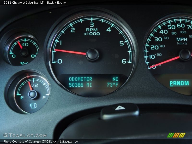 Black / Ebony 2012 Chevrolet Suburban LT