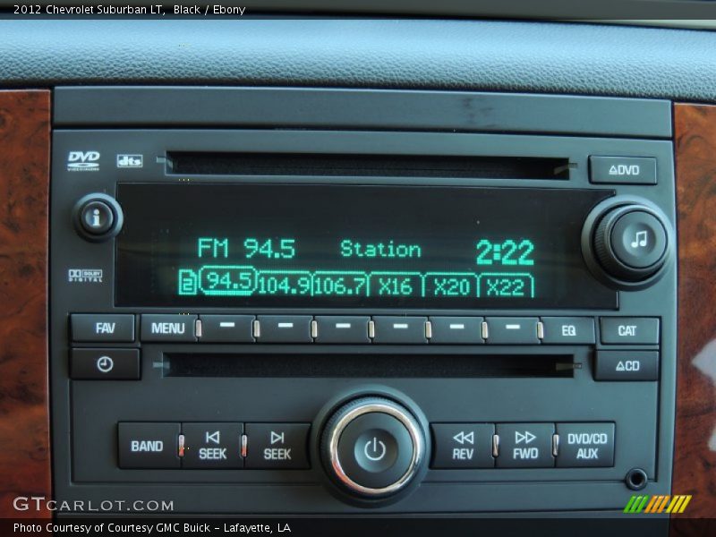 Black / Ebony 2012 Chevrolet Suburban LT