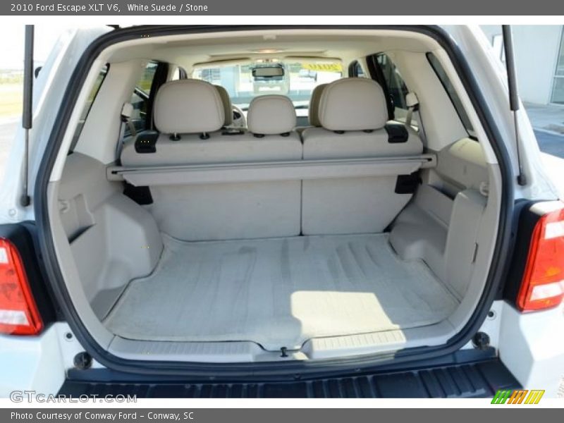 White Suede / Stone 2010 Ford Escape XLT V6