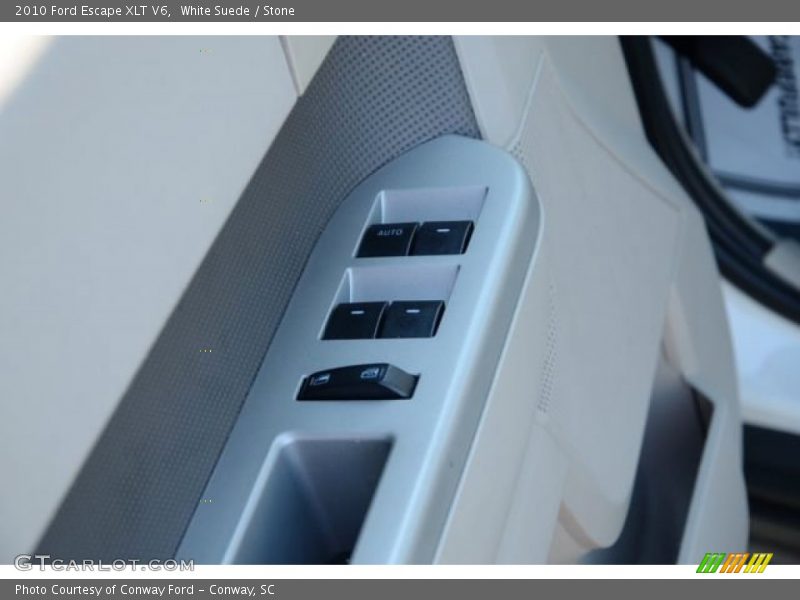 White Suede / Stone 2010 Ford Escape XLT V6