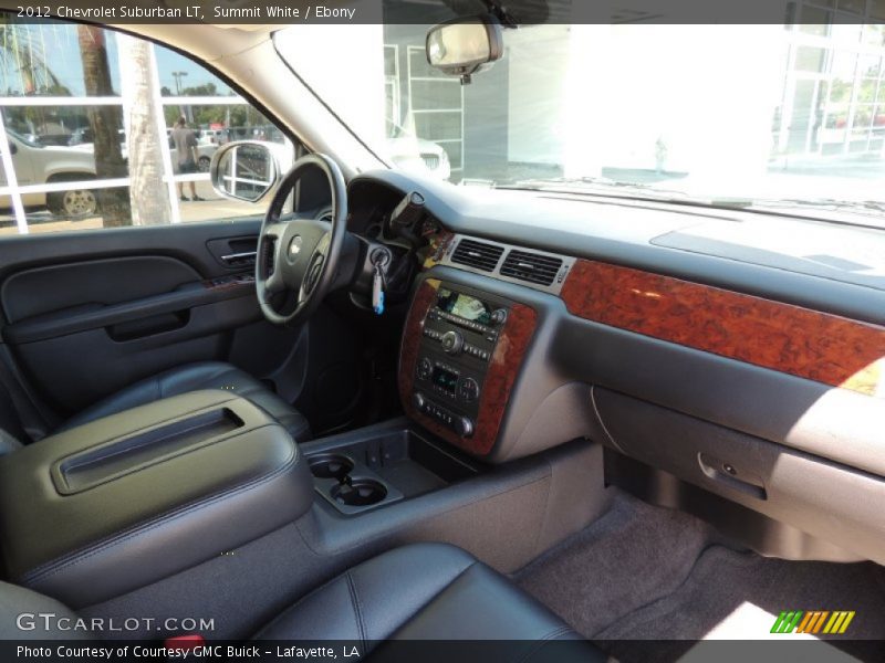 Summit White / Ebony 2012 Chevrolet Suburban LT