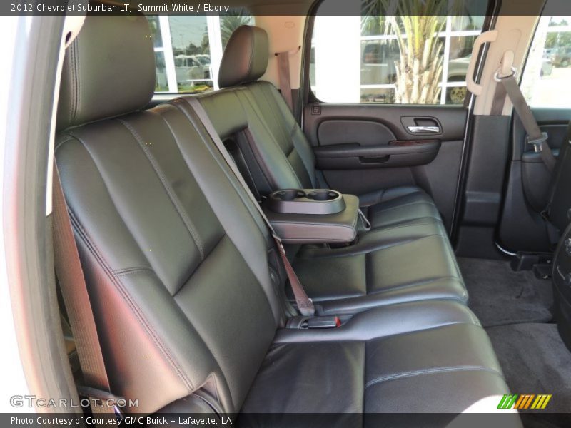 Summit White / Ebony 2012 Chevrolet Suburban LT