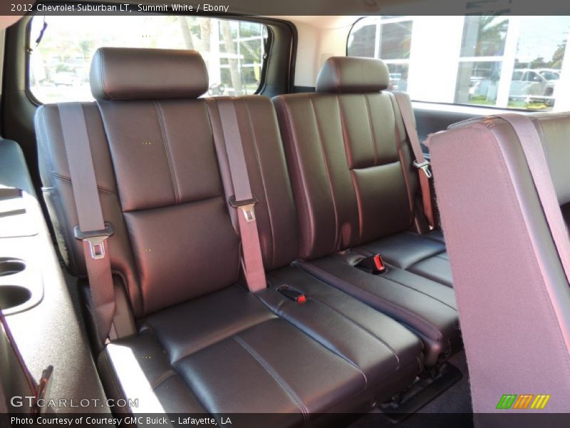Summit White / Ebony 2012 Chevrolet Suburban LT