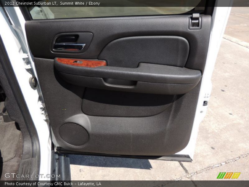 Summit White / Ebony 2012 Chevrolet Suburban LT