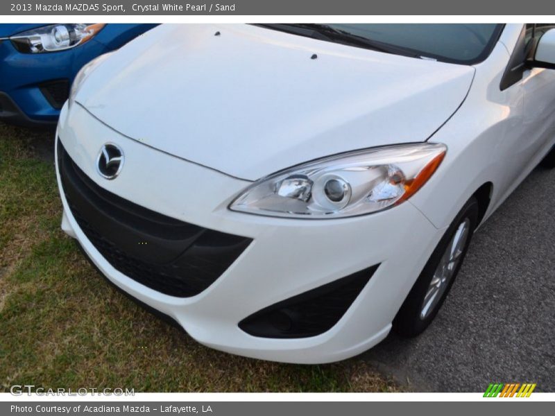 Crystal White Pearl / Sand 2013 Mazda MAZDA5 Sport