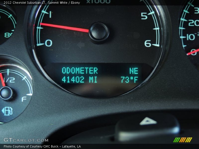 Summit White / Ebony 2012 Chevrolet Suburban LT