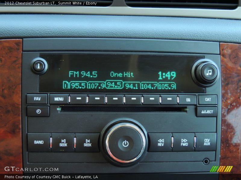 Summit White / Ebony 2012 Chevrolet Suburban LT