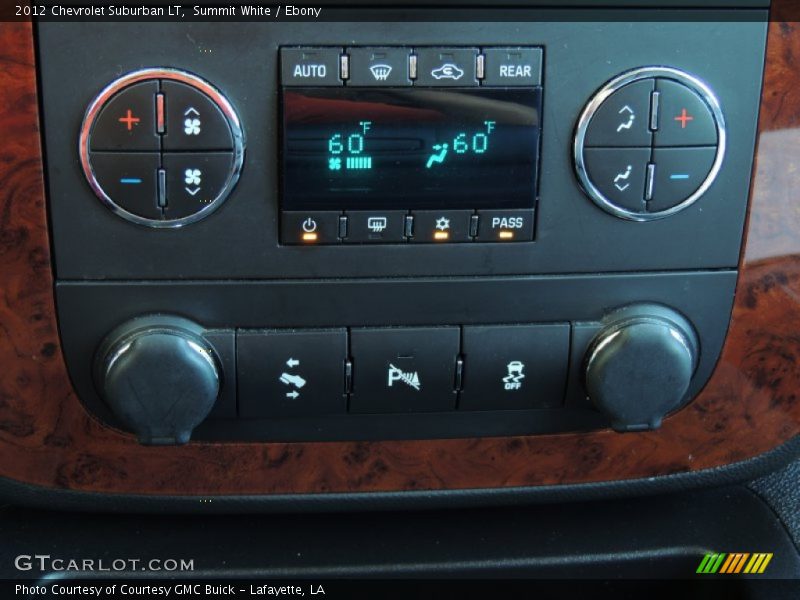 Summit White / Ebony 2012 Chevrolet Suburban LT