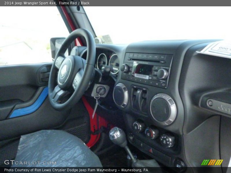 Flame Red / Black 2014 Jeep Wrangler Sport 4x4