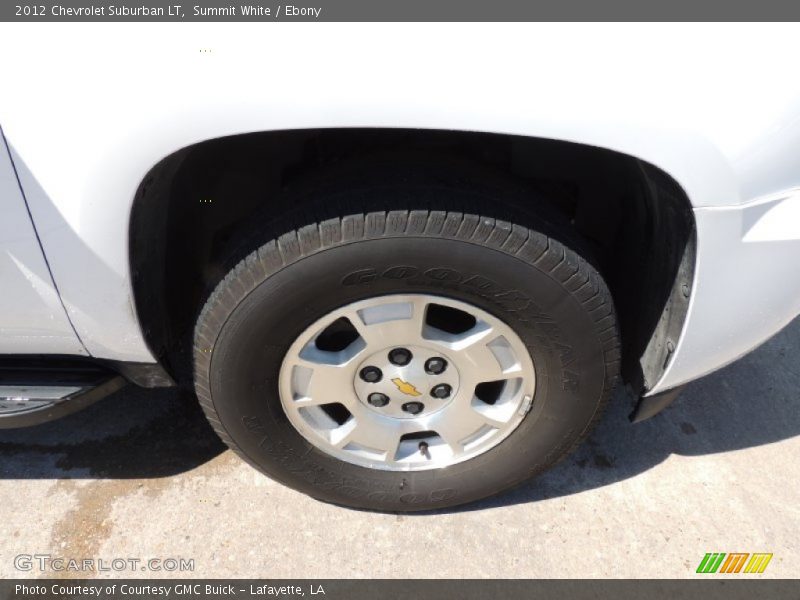 Summit White / Ebony 2012 Chevrolet Suburban LT