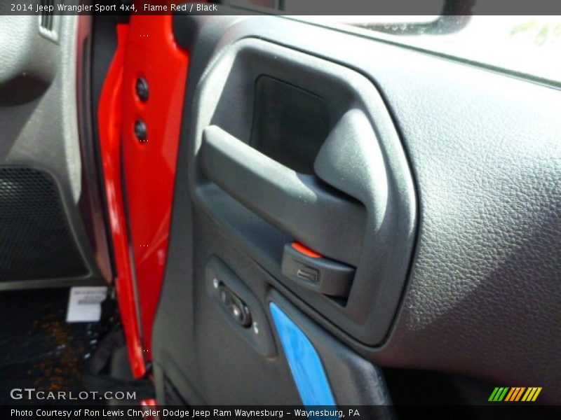 Flame Red / Black 2014 Jeep Wrangler Sport 4x4