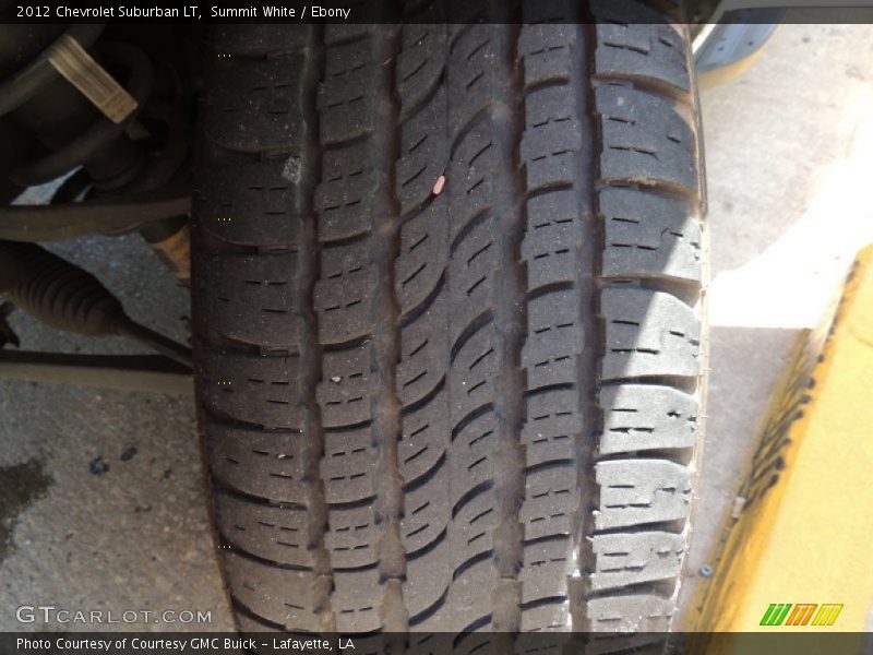 Summit White / Ebony 2012 Chevrolet Suburban LT