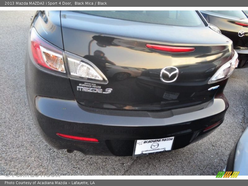 Black Mica / Black 2013 Mazda MAZDA3 i Sport 4 Door