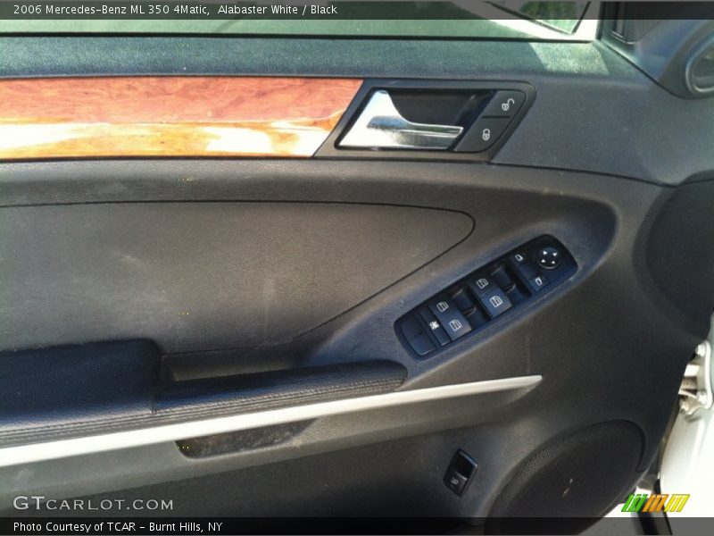 Alabaster White / Black 2006 Mercedes-Benz ML 350 4Matic