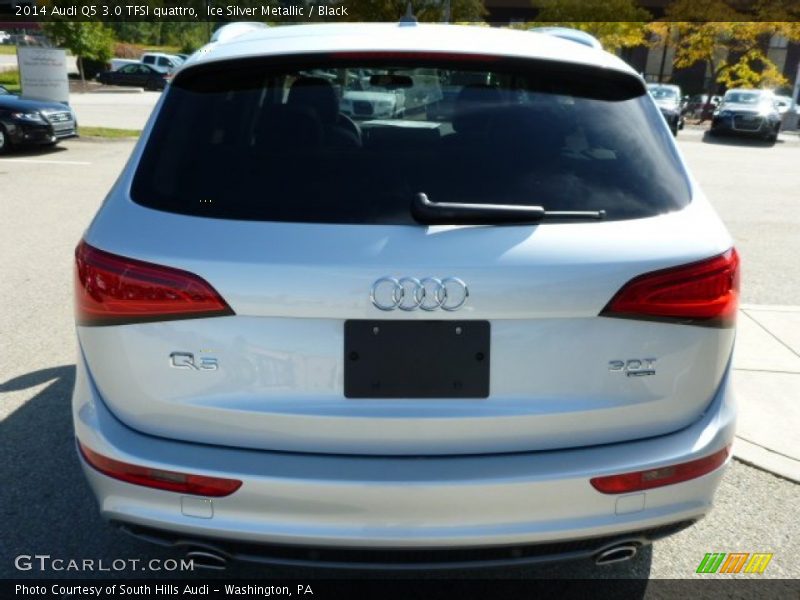 Ice Silver Metallic / Black 2014 Audi Q5 3.0 TFSI quattro
