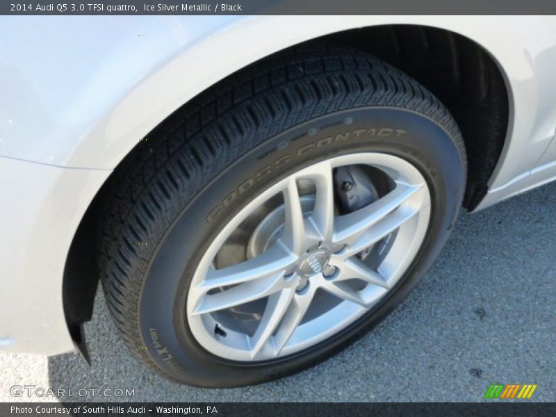 Ice Silver Metallic / Black 2014 Audi Q5 3.0 TFSI quattro
