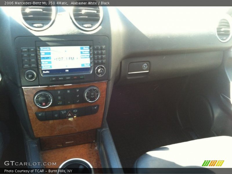 Alabaster White / Black 2006 Mercedes-Benz ML 350 4Matic